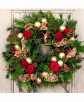 Custom Fresh Holiday Wreath  