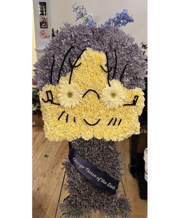 Custom Funeral Arrangement Flower Arrangement in Mechanicsville, VA | Christy’s Cottage Floral Boutique