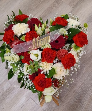 Custom Heart Shaped Arrangement 