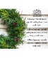 Custom Holiday Wreath Door Wreath