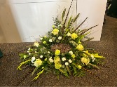 Custom Hunting theme urn Holder Cremation Flowers