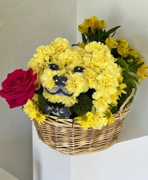 Custom Pet Blooming Basket 