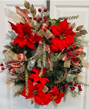 Custom Seasonal Memorial Wreath 