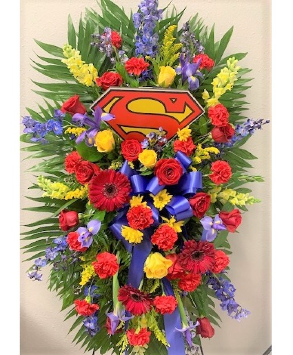 CUSTOM Superman Easel Spray