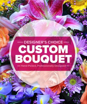 Custom Vase Arrangement Designers Choice  Vase mixed seasonal blooms 