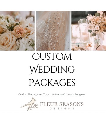 Custom Wedding Packages   in Enderby, BC | Fleur Seasons Designs