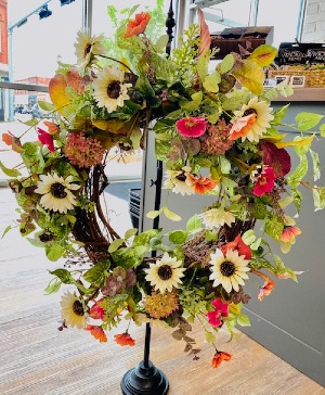 Custom Everyday Memorial Wreath 