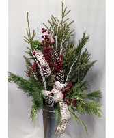 Customizable Porch Pots  Arrangement 