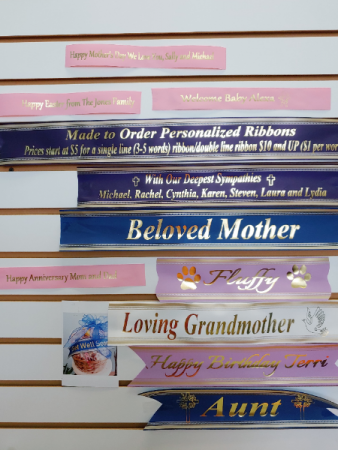 Customized Ribbons