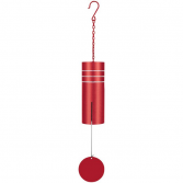 Cylinder Chime Red Etched 