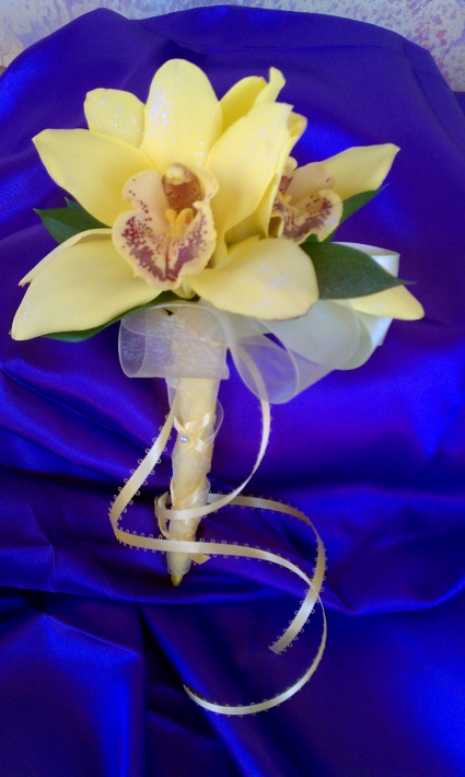 Exotic Orchids Corsage