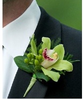 Cymbidium Orchid Boutonniere Other Colors Available