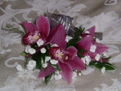 Cymbidium Orchid Corsage Prom Corsage In Lincroft Nj Lincroft Fab Florist Gifts Silver Tulip Florist