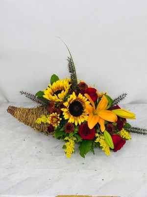 Harvest Blooms Floral Arrangement