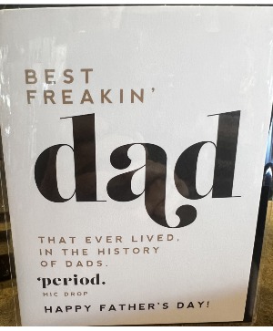 Dad Card Fathers Day Card