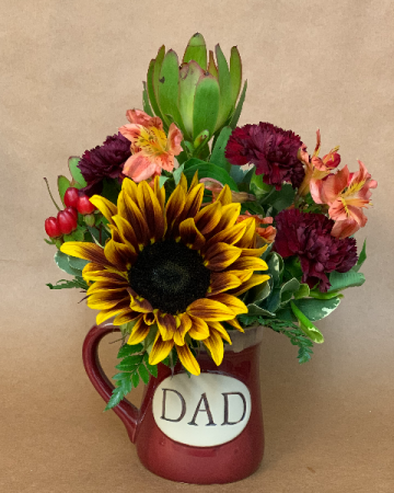 Dad Mug Bouquet in Moses Lake, WA | FLORAL OCCASIONS