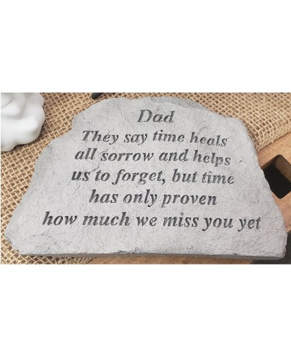 Dad Sympathy Stone