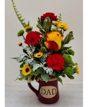 Dad You Are Someone I Look Up To mug arrangement