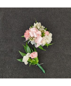 Daddy Daughter Duo Corsage & Boutonniere Flowers to wear