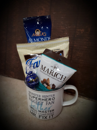 Dad's Mug of Love Gift Basket