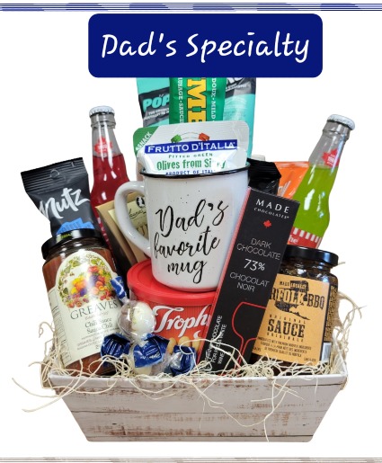 Dad's Specialty Gift Basket