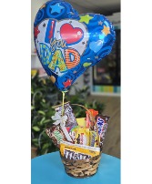 Dad's Sweetness Candy basket