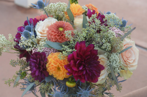 Dahlias in Love Bridal Bouquet  
