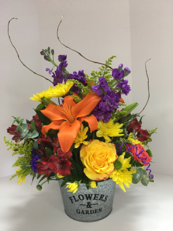 Daily Designer's Choice Flower Tin