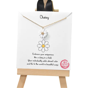 Dainty Daisy Necklace 