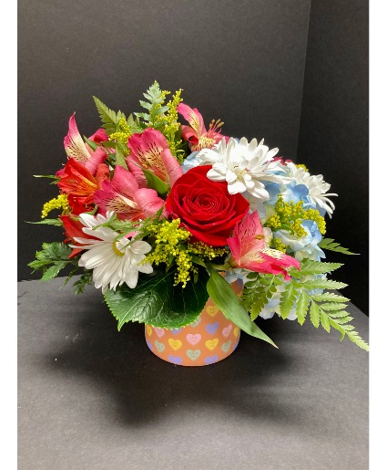Dainty Devotion Vase Arrangement