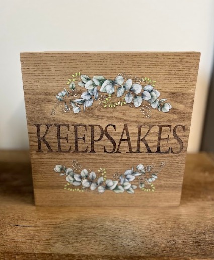 Dainty Floral Keepsake Box Keepsake Box