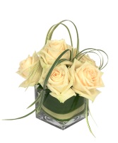 Dainty White Roses Floral Design