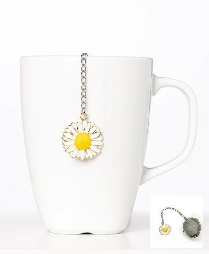 Daisy Charm Tea Infuser Gift Item