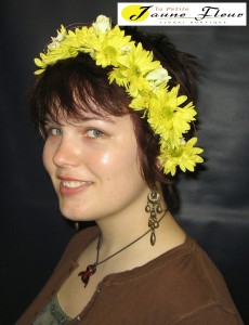 Wedding-Daisy Crown Custom Design. Please call for details and price