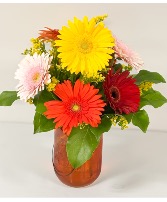 Daisy Daydream Jar Mason Jar Design