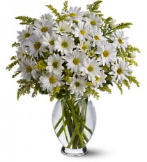 Daisy Days 407 Vase arrangement 