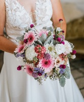 Daisy Dusk Wedding Bouquet