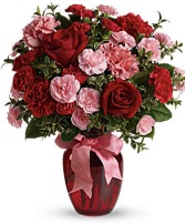 Cupid's Delight vase arrangement