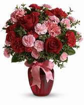 Dance with Me Bouquet with Red Roses 