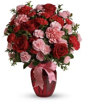 Dance with Me Bouquet with Red Roses 