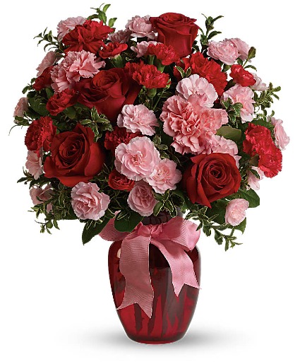 Dance with Me Bouquet with Red Roses 