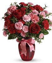 Dance With Me Bouquet With Red Roses Valentines
