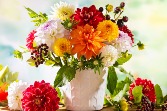 Dancing Dahlia Vase Arrangement