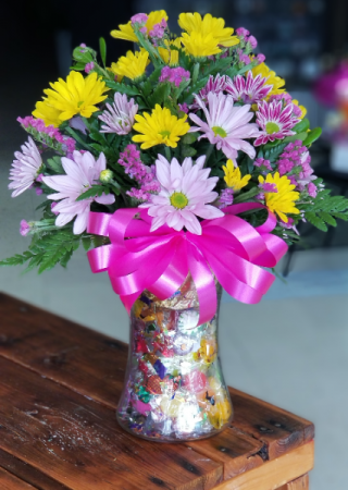 Dancing Daisies Daises and Candie