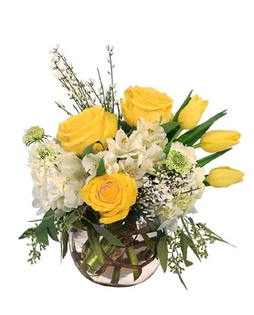 Dancing Delight Vase Arrangement in Nocona, TX | DOWNTOWN FLOWERS & GIFTS / Judy's Floral & Gifts
