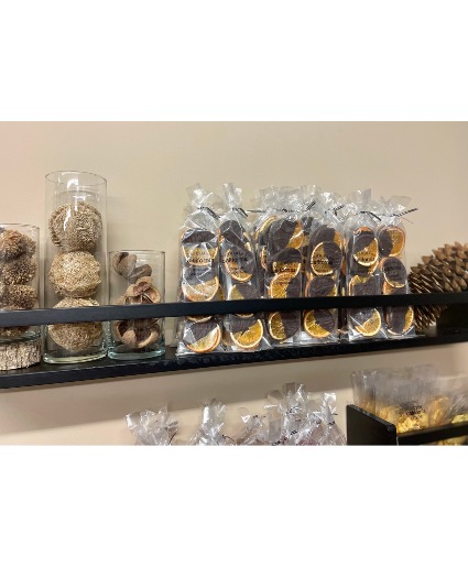 Dark Chocolate Dried Oranges