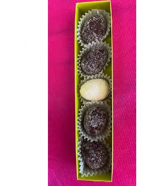 Dark, milk or white Chocolate Gavotte Eggs  Luxury box with 2 or 5 pieces