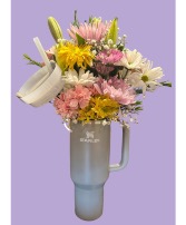Dark Gray Coordinating Flowers