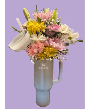 Dark Gray Coordinating Flowers