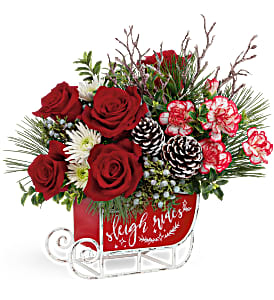 Dashing Sleigh - 305 Christmas arrangement